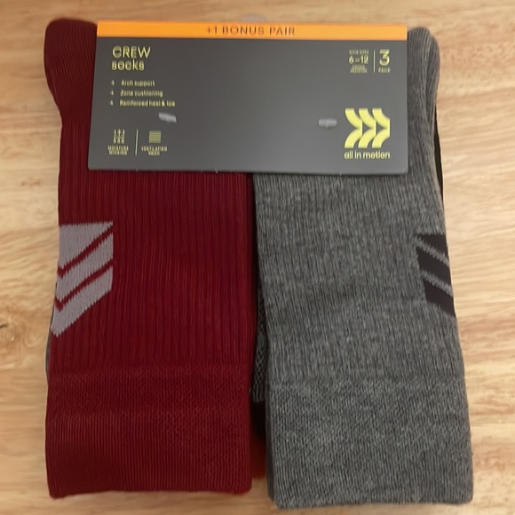 Brand New 4pk Men’s Crew Socks - Picture 3 of 4
